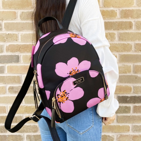 Kate Spade Flower Nylon Backpack - Picture 3 of 4